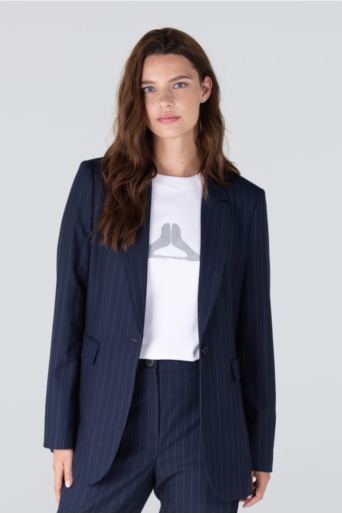 CHERIEN W25 BLAZER PSB 238 000780 DARK BLUE